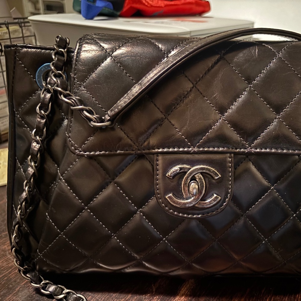 Chanel Vintage Accordion Flap bag